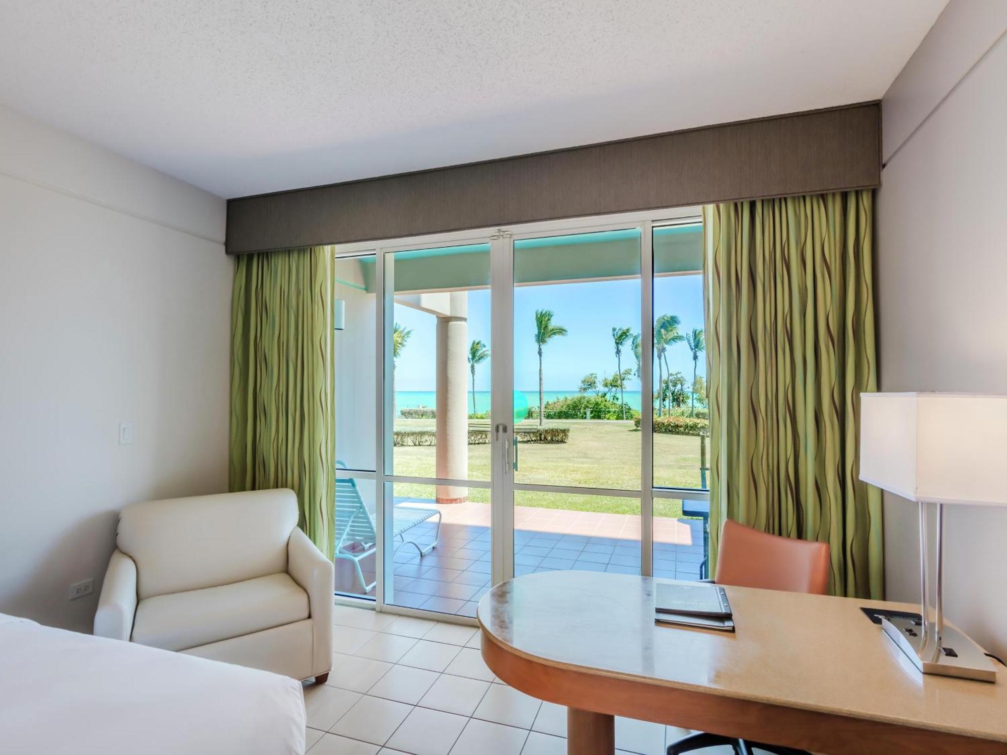 Deluxe King Room Ocean View Patio Access